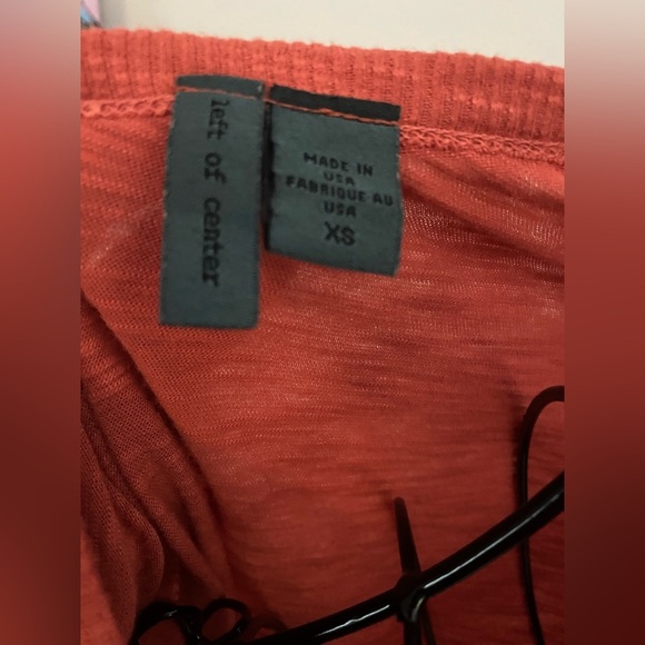 Anthropologie Left of Center Slouchy Long Sleeve Tee Size XS(oversized) - Picture 4 of 4